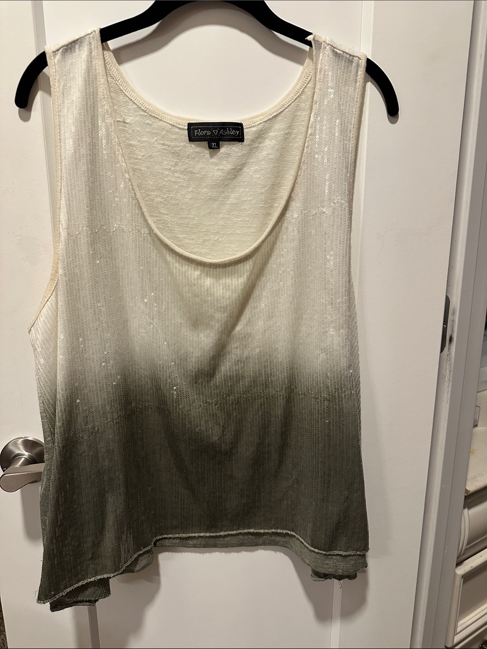 Ombre Sequin Tank